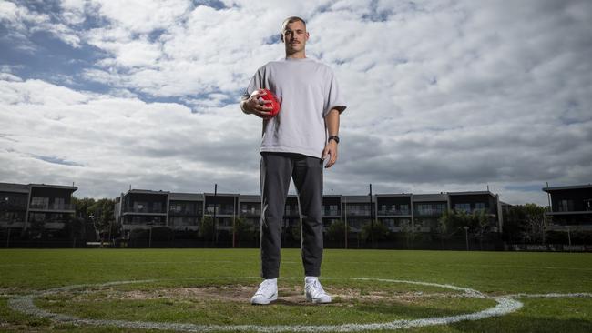 Hawthorn player James Worpel. Picture: Jake Nowakowski.