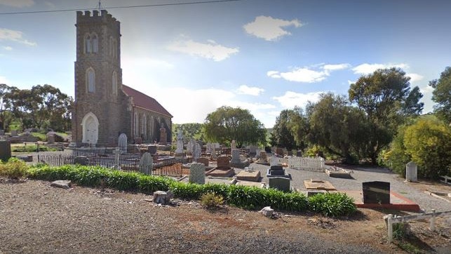 Several headstones were moved at the cemetery, court documents reveal. Picture: Google Maps.