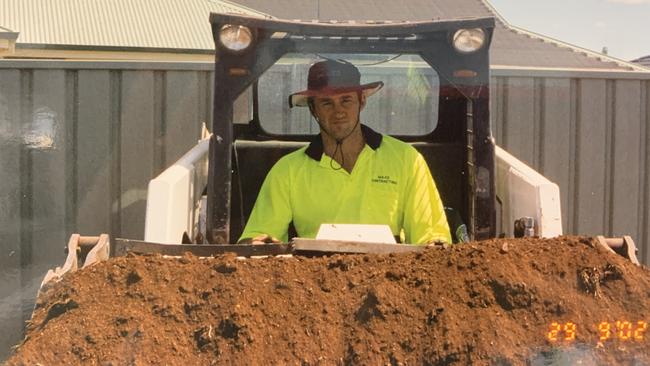 Former rugby league player Wes Maas started his company with a $14,000 Bobcat.