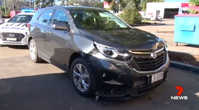 The car driven by Joel Mark Healy in a July 2020 road rampage across Sydney that injured four cyclists and damaged five vehicles.