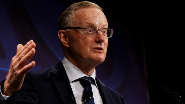 RBA governor Philip Lowe says there’s more interest rate and inflation pain on the way. Picture: Lisa Maree Williams/Getty Images