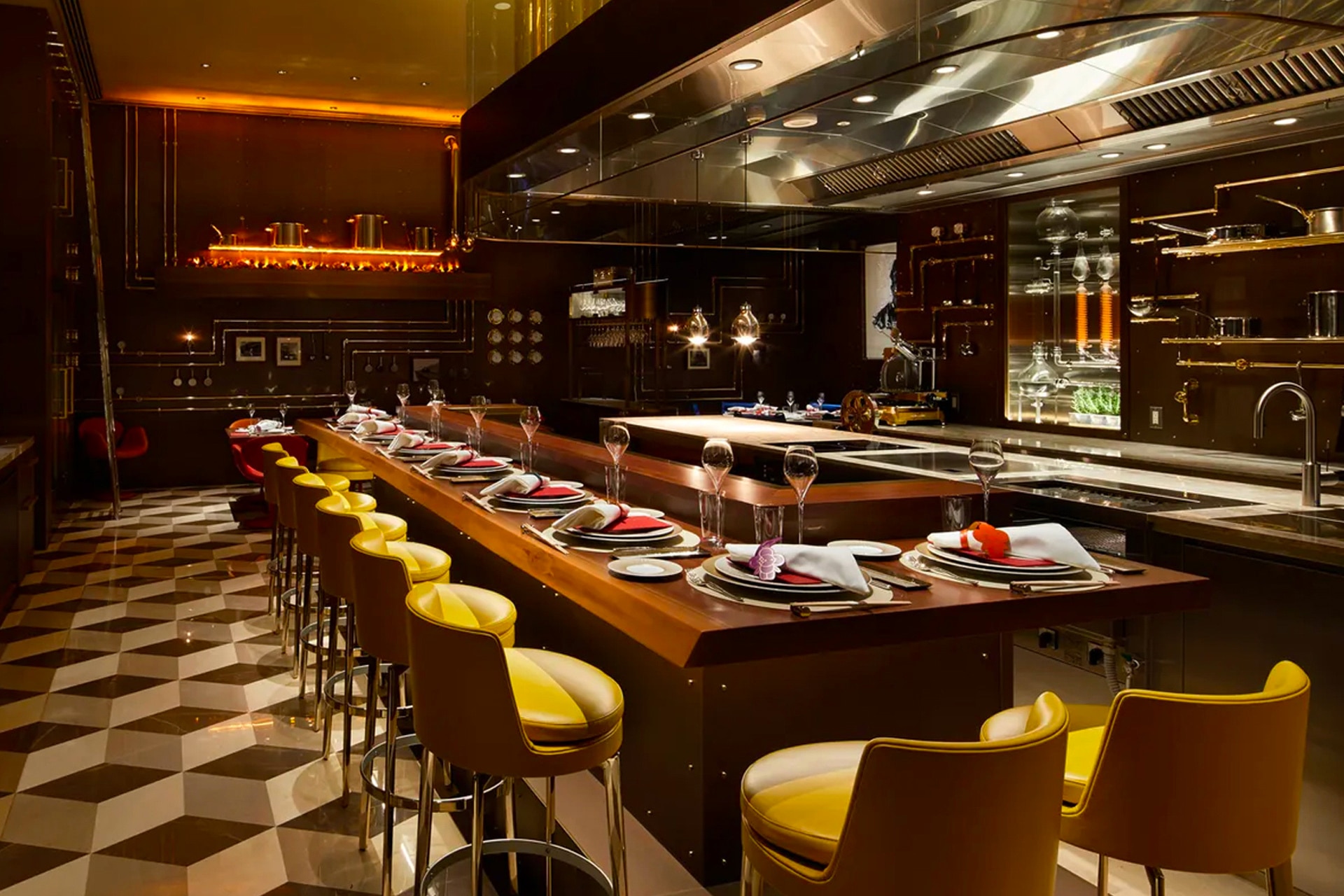 Behind the scenes of the glamorous Louis Vuitton restaurant in