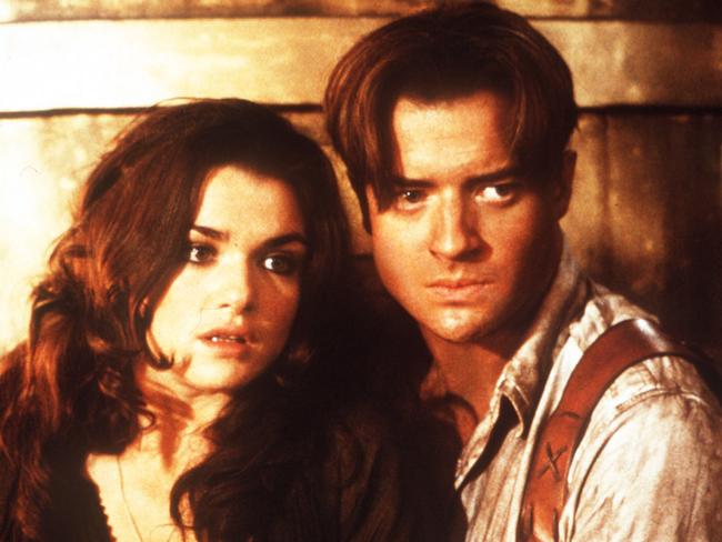 Fraser and Rachel Weisz in The Mummy Returns.