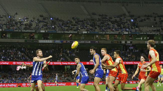 Etihad Stadium hosts Friday night’s AFLX matches. Pic: Michael Klein