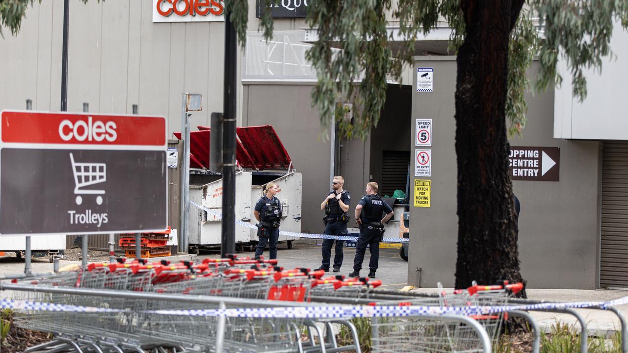 An investigation is under way after a man was found dead in a toilet cubicle at a Melbourne shopping centre. Picture: NewsWire / Diego Fedele