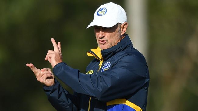 Can Brad Arthur coach Parramatta’s first premiership in 35 years? Picture: AAP Image/Joel Carrett