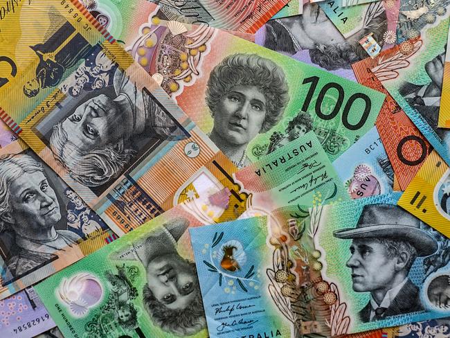 AUSTRALIA - NewsWire Photos - General view editorial generic stock photo image of Australian cash money currency. Picture: NewsWire / Nicholas Eagar