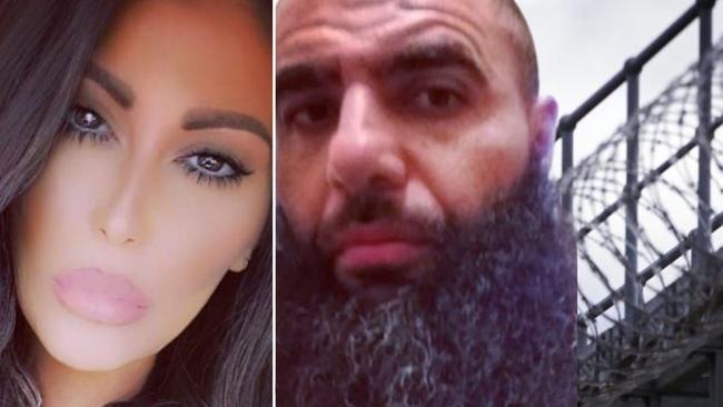 The wife of double murderer Ramzi Aouad, Hannadee, has been banned from jails for six months after she got too amorous with her husband in one the state's most secure prisons.