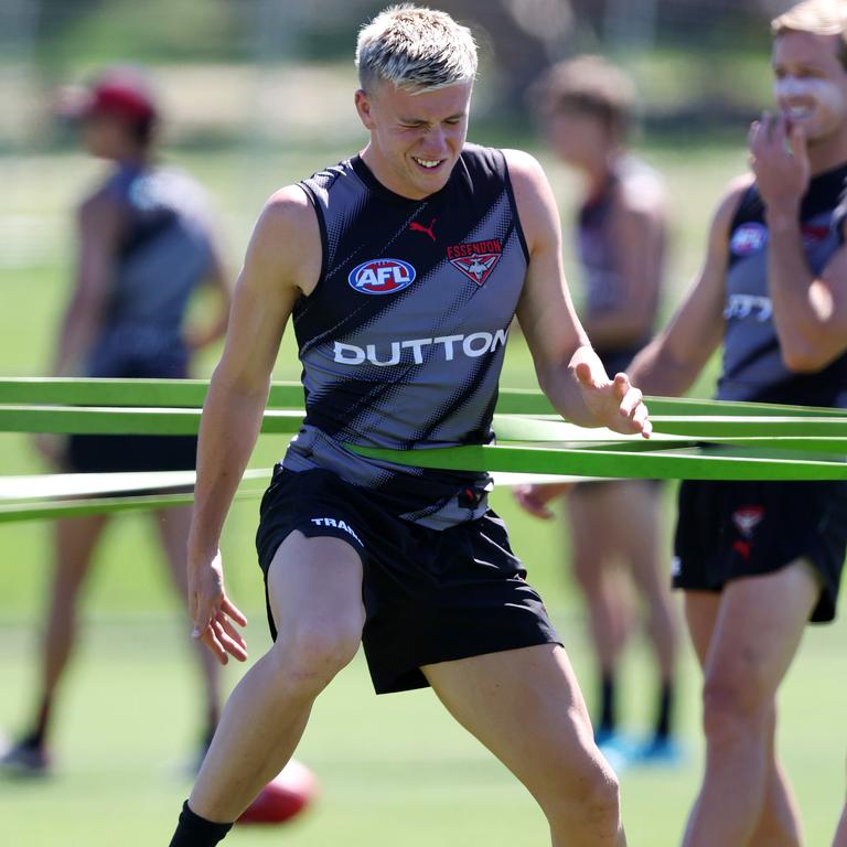 Nate Caddy Aims to Be a Dual Threat in Essendon's Attack