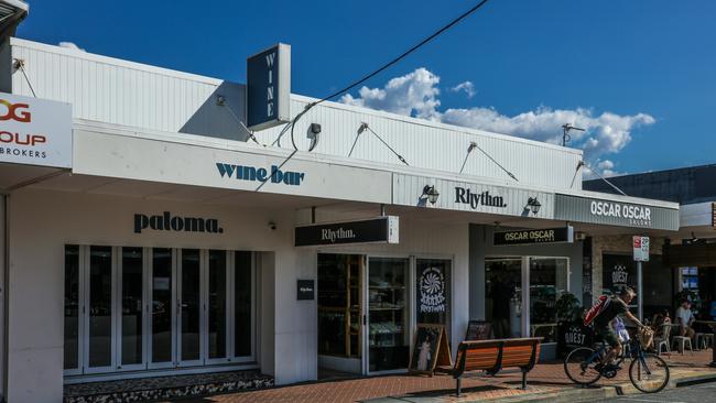 12 James Street, Burleigh Heads. Plans have been lodged with the council to build a second story on top of it to create a rooftop bar. Picture: Glenn Campbell