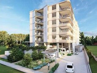 The proposed seniors housing development in Prince Street Coffs Harbour  comprising of 25 independent living units, communal space, amenities, parking, landscaping, and infrastructure.