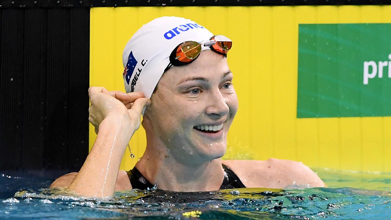 Cate Campbell will return for a third time to the 4x100 freestyle. Picture: Getty Images