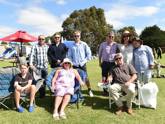Bairnsdale Cup 2025. McKinnon, McNaughton and Domanski families. Picture: David Smith