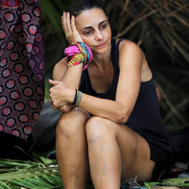 Pia Miranda on Australian Survivor.