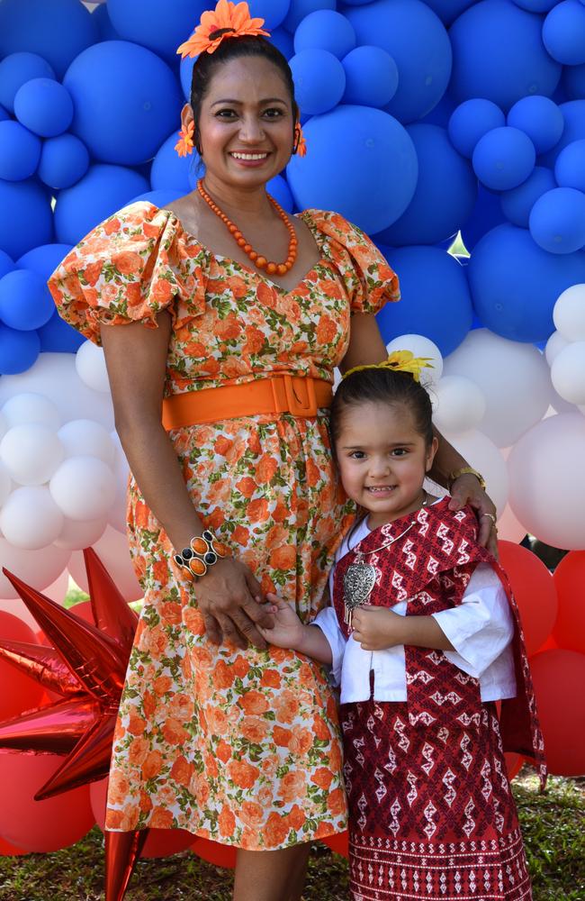 Farida and Jahanara Nekrasov at the Thailand Grand Festival 2024. Picture: Alex Treacy