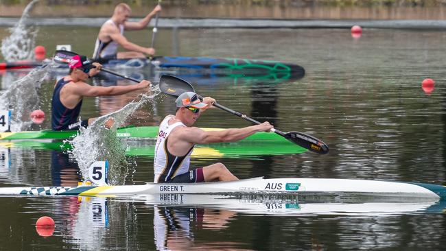 Olympic paddler Tom Green. Credit JGRImages/Paddle Australia