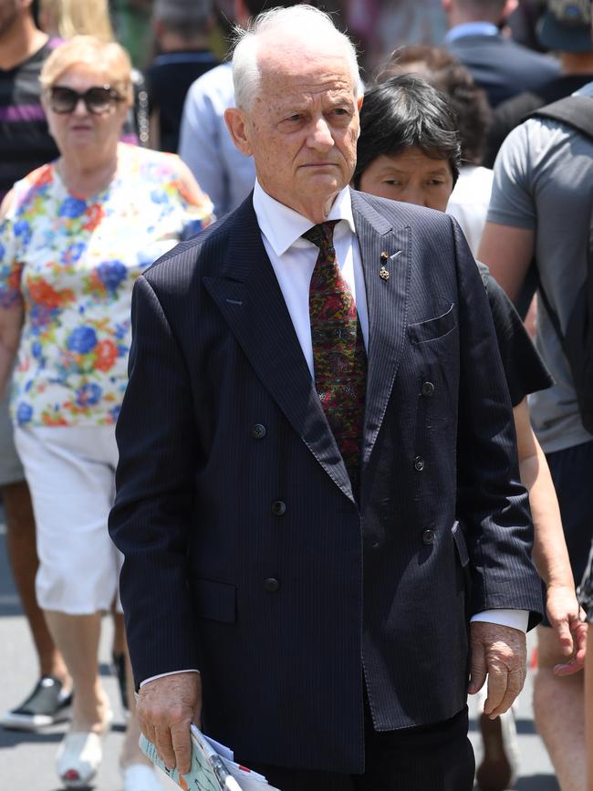 NSW Liberal Party president Philip Ruddock.