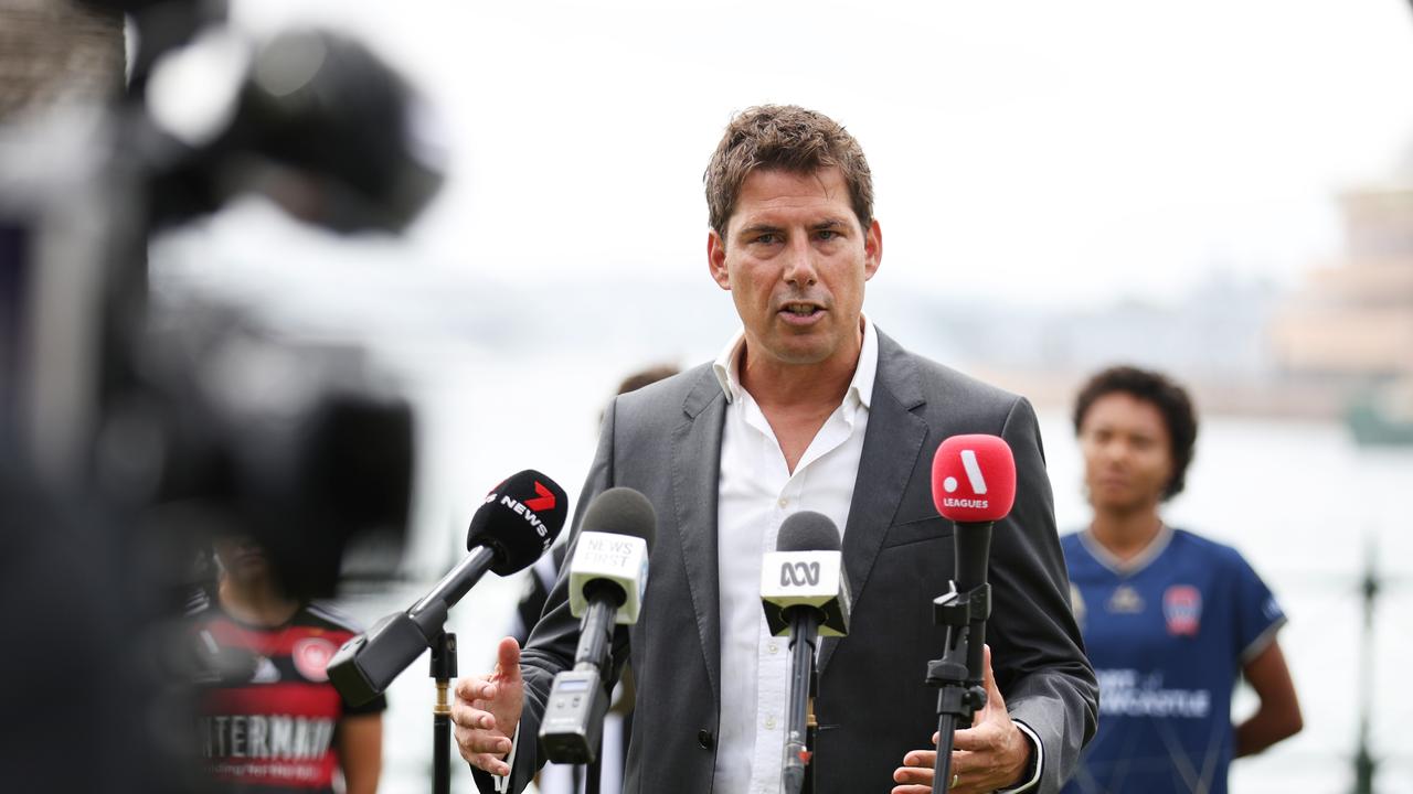 A-League commissioner Nick Garcia is confident about the future of the competition. Picture: Matt King/Getty Images for APL