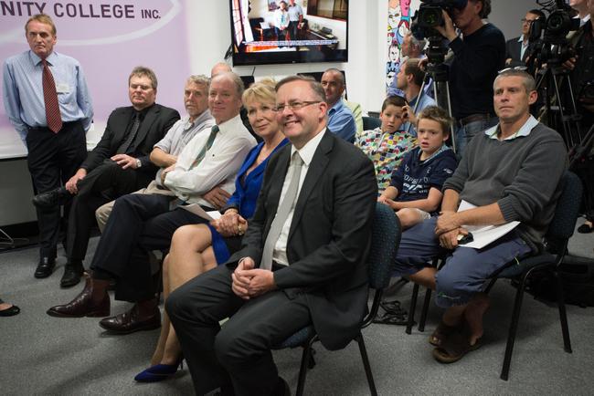 Anthony Albanese in Coffs Harbour. Picture: Trevor Veale