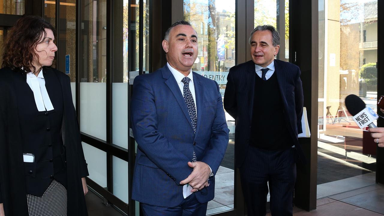 Former deputy premier John Barilaro will speak at the inquiry on Monday. Picture NCA Newswire/ Gaye Gerard.