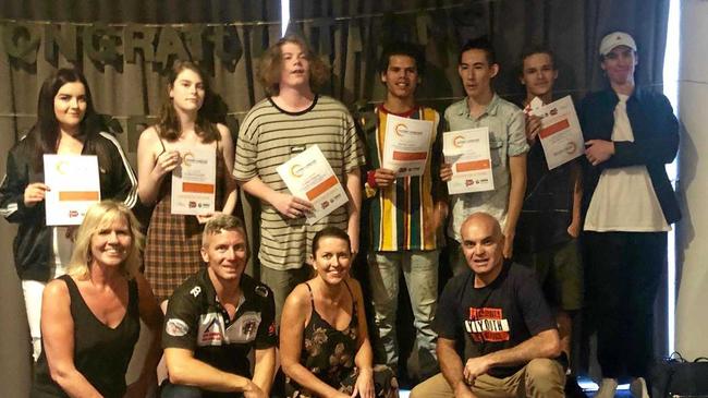 Graduates of the Community Connections program on the Tweed. Picture: Contributed