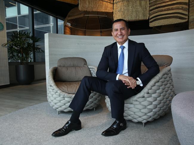 22/03/2019. George Frazis, outgoing head of Westpac consumer bank, pictured at Westpac offices in Sydney. Britta Campion / The Australian