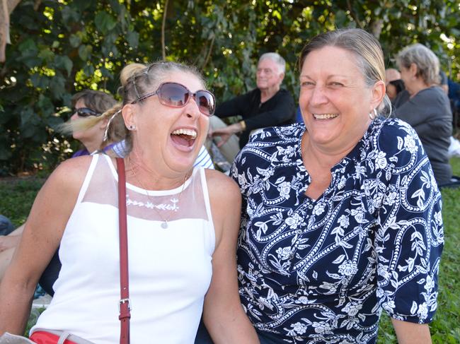 Deanne and Samantha Wishart  at the 2024 Festival of the Knob at Yorkeys Knob on Saturday. Picture: Bronwyn Farr