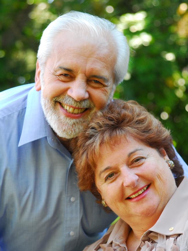 Vili and Rosemary Milisits celebrate as their business turns 40 in 2007. Picture: Keryn Stevens