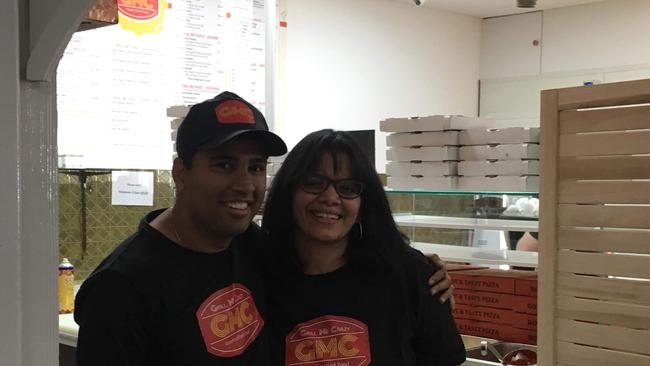 Owners Yamini and Asha Gauba ... Grill Me Crazy in Alice Springs has been recognised as Menulog’s NT People’s Choice winners