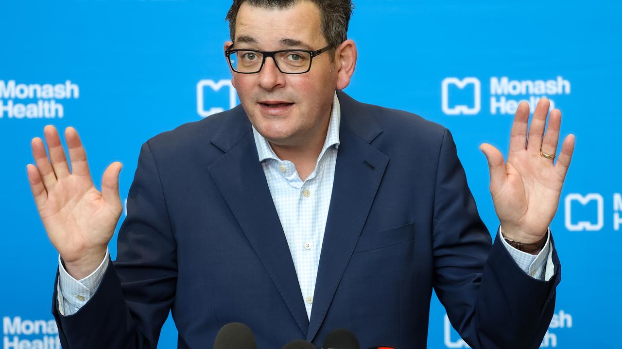 Victorian Premier Daniel Andrews said he was aware of branch stacking. Picture: NCA NewsWire / Ian Currie