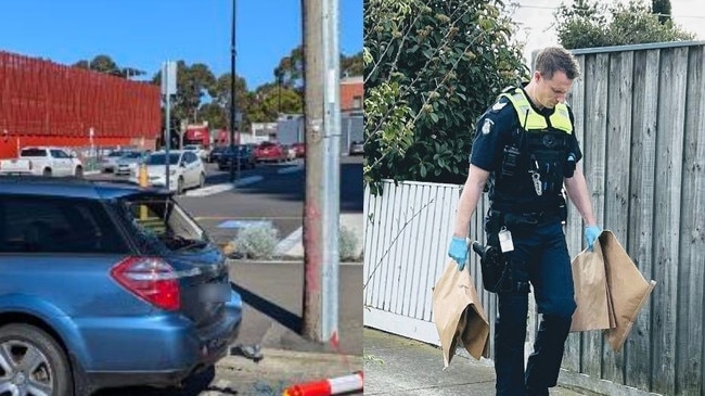 Police executed a Search Warrant at a house on Seabeach Parade, North Shore. Picture: Supplied