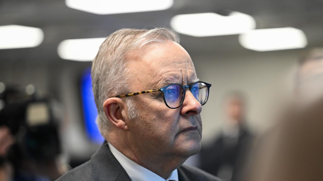 Prime Minister Anthony Albanese has defended the North West Shelf project. Picture: NewsWire / Martin Ollman