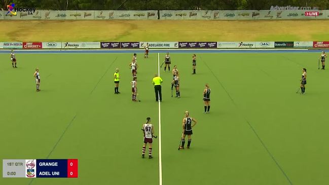 REPLAY: SA Hockey Premier League - Grange v Adelaide University (Women’s)