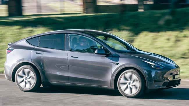 Cars such as the Tesla Model Y are likely to be in big demand. Picture: Thomas Wielecki