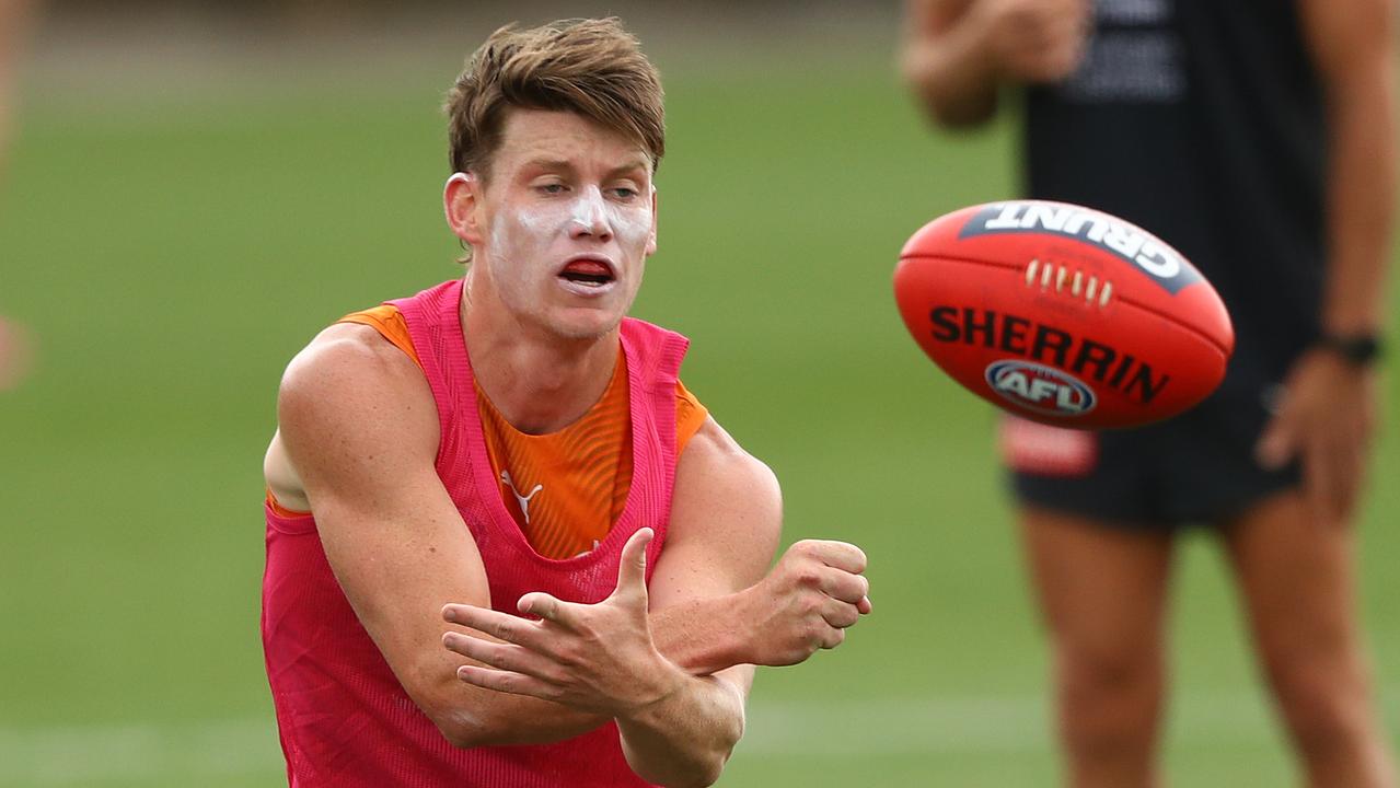 Sam Walsh averaged 114 KFC SuperCoach points in the final 11 games of 2020. Picture: Robert Cianflone/Getty Images