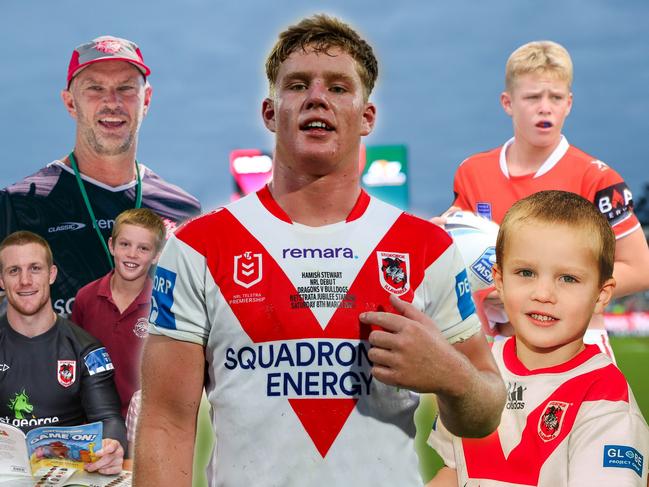 Red V destiny: NRL rookie who grew up in Dragons dressing room