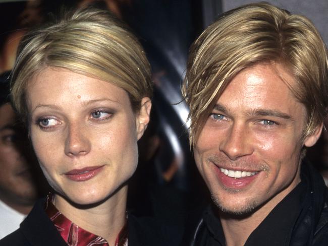 Gwyneth Paltrow and Brad Pitt (Photo by Kevin Mazur Archive/WireImage)