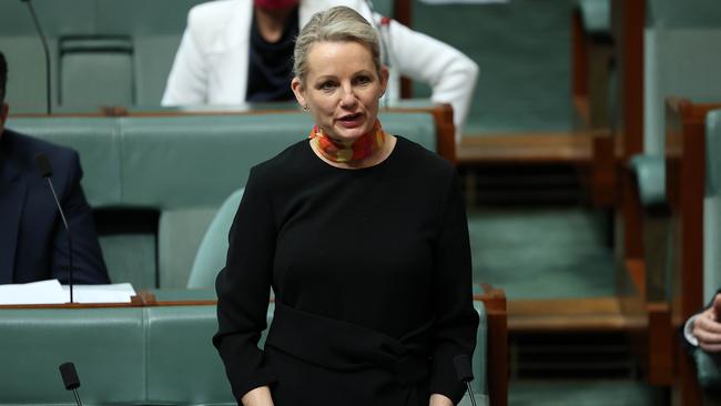 Environment Minister Sussan Ley will visit a tyre recycling facility in Western Sydney on Monday. Picture: NCA NewsWire / Gary Ramage