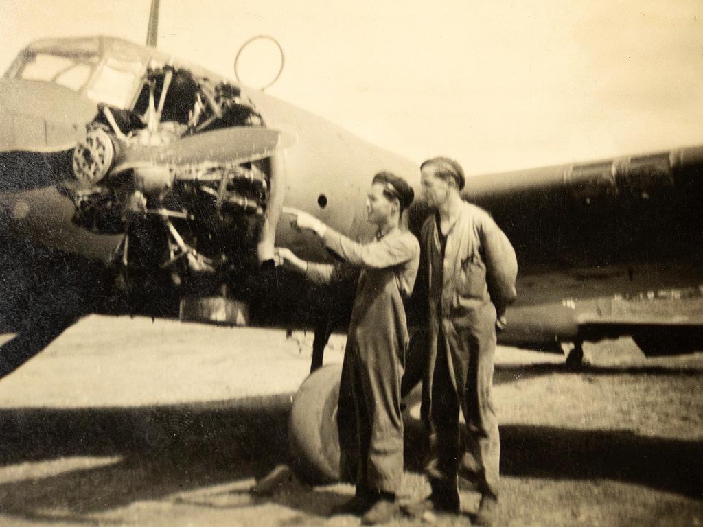 Mordaunt Mitchell was a RAAF airman and mechanic. Picture: Mark Stewart