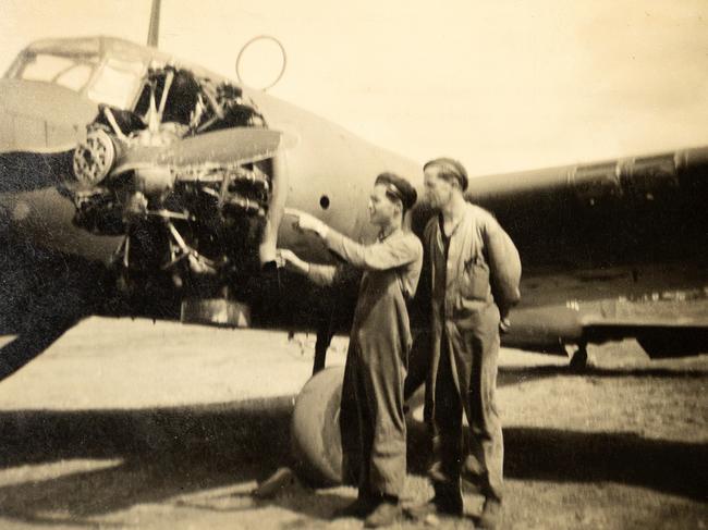 Mordaunt Mitchell was a RAAF airman and mechanic. Picture: Mark Stewart