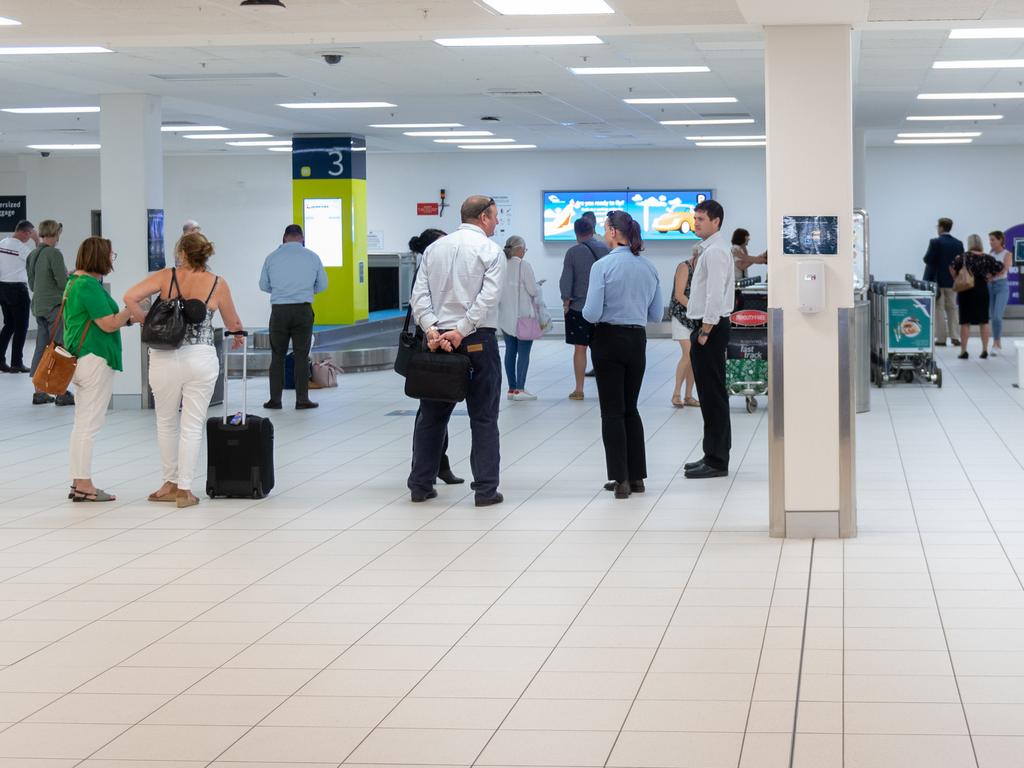 There’s been a potential health breach at Brisbane Airport, with New Zealand’s health ministry issuing an alert. Picture: Che Chorley