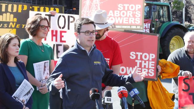 David Littleproud called on the Premier to stop the process immediately. Picture: David Crosling