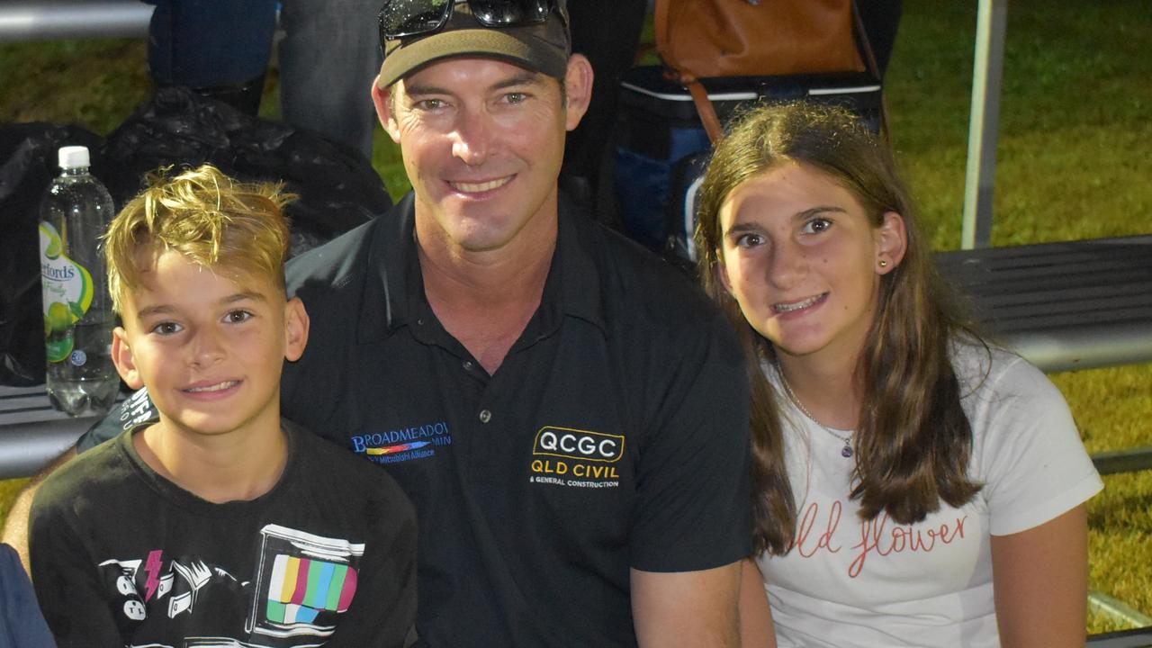 Alto, 10, James and Yelayna, 13 Schmid, from Rockhampton, at the Sarina CRCA Rodeo. Photo: Janessa Ekert