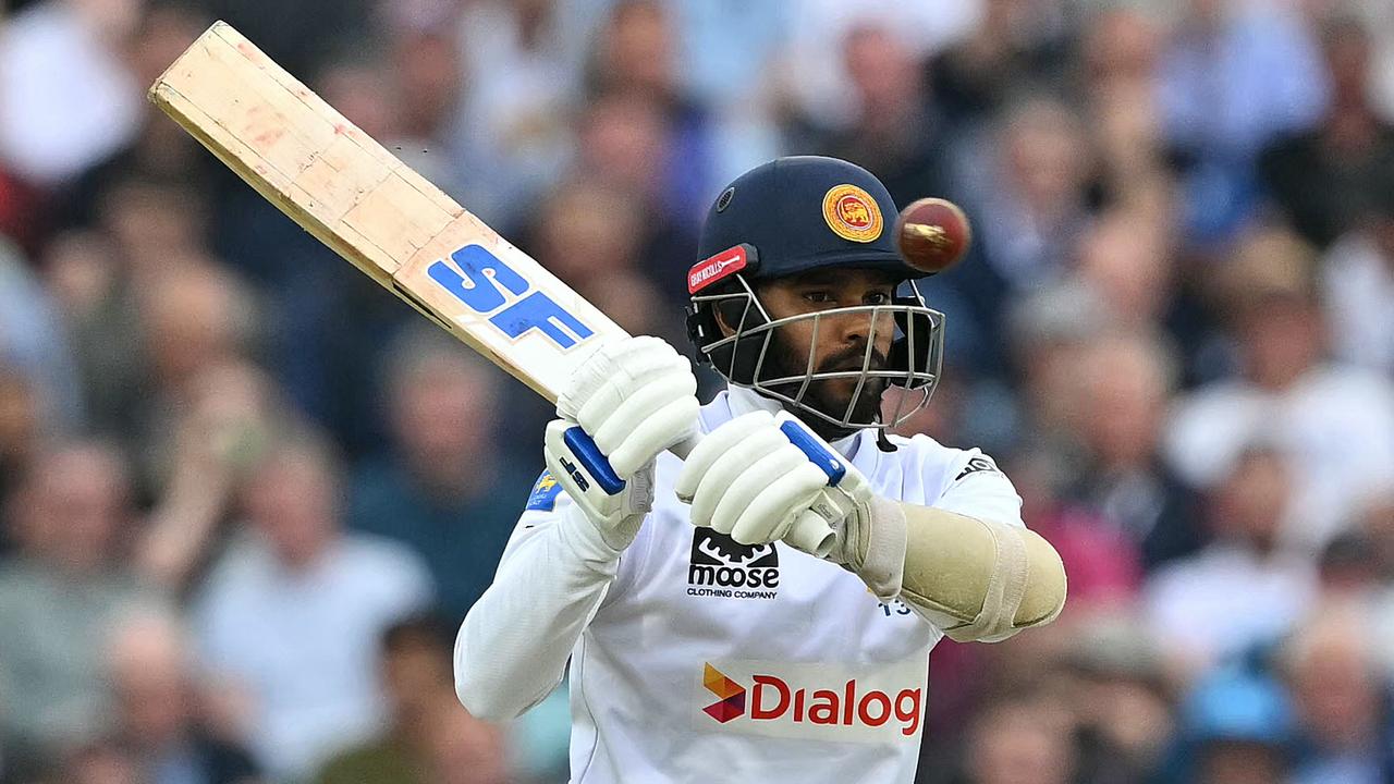 Sri Lanka's captain Dhananjaya de Silva. Photo by Glyn KIRK / AFP