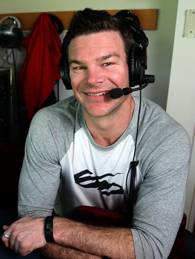 Rhett Biglands now works with Triple M as a commentator and also owns the Nike store in Rundle Mall.