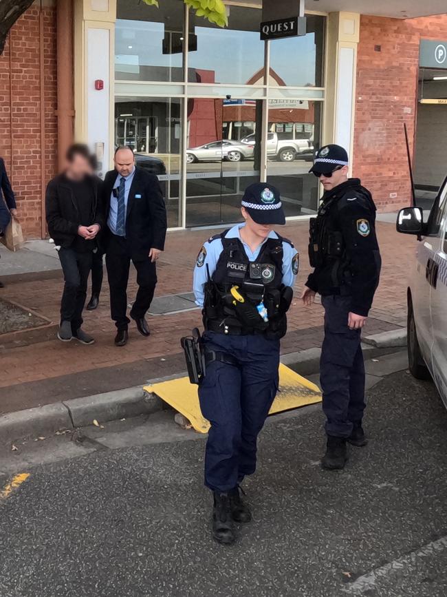 The man was granted bail shortly after his arrest. Picture: NSW Police