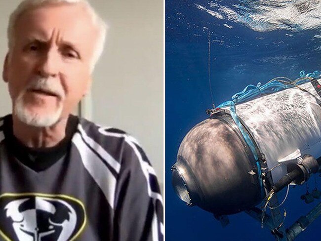 James Cameron says he was told the sub had imploded on Monday