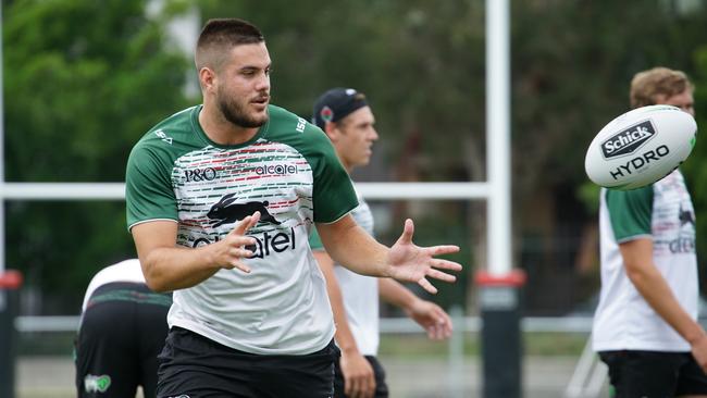 Young gun Corey Allan will get his first start for the Rabbitohs in a trial. Picture: South Sydney 