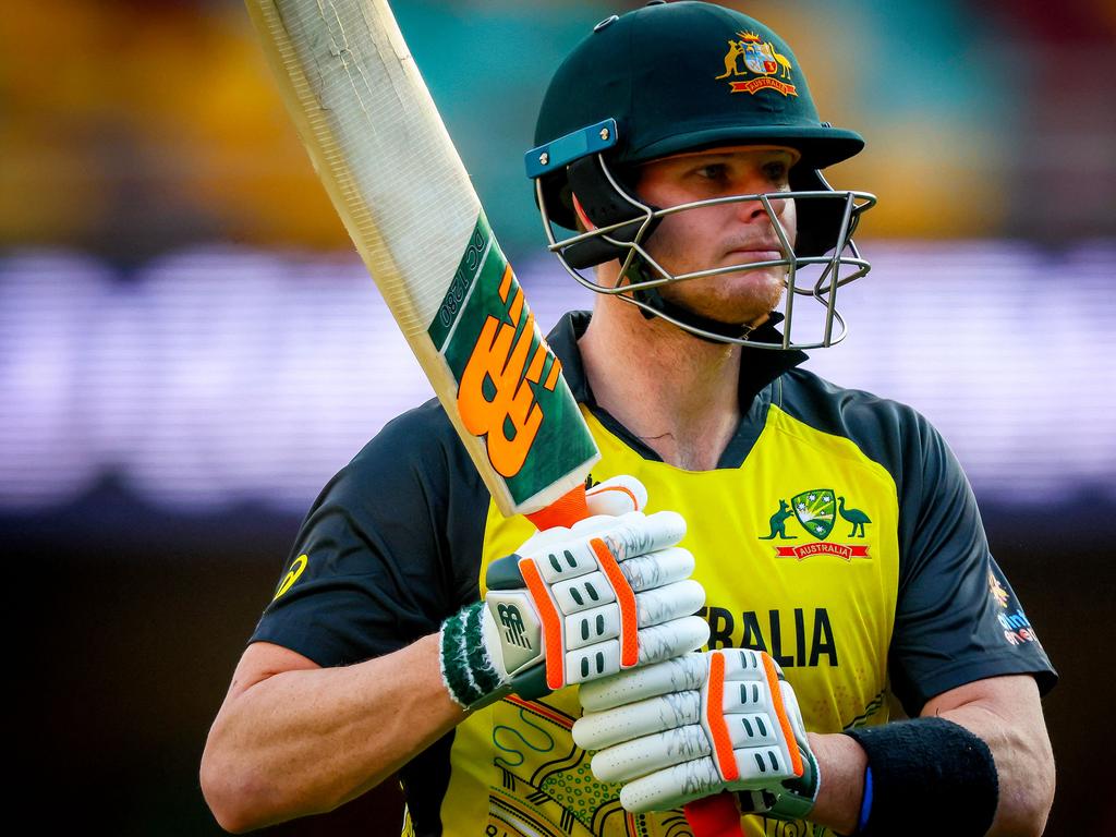 Steve Smith is looking to make himself a mainstay in Australia’s T20 team. Picture: Patrick Hamilton/AFP