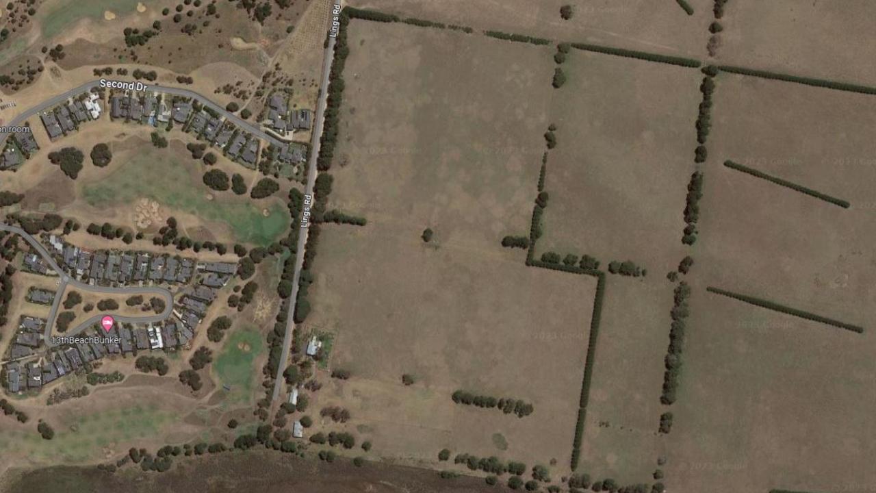 The site of the proposal on Lings Rd, Connewarre, is currently used for grazing. Picture: Google.